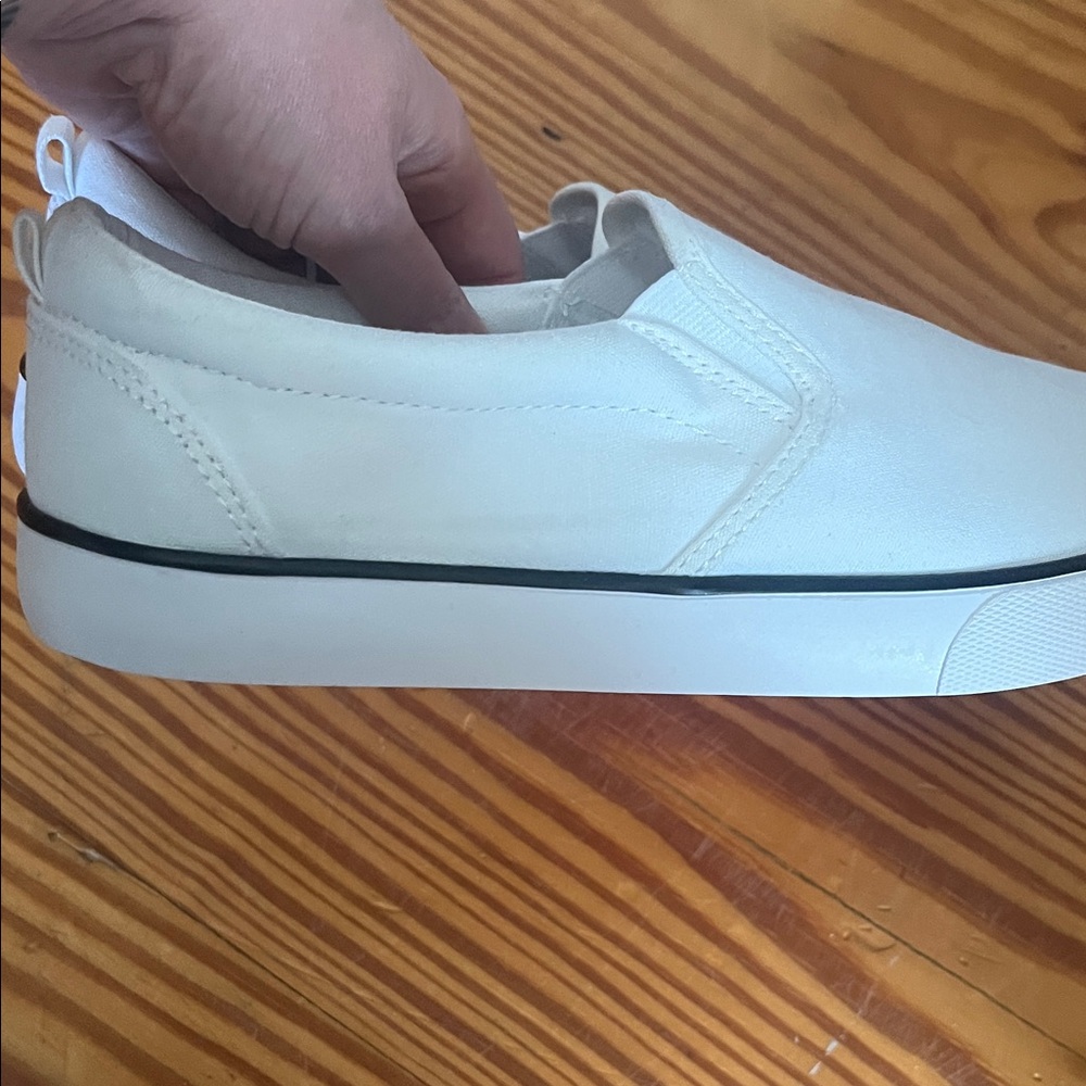 A New Day White Slip-On Sneakers - Picture 3 of 6